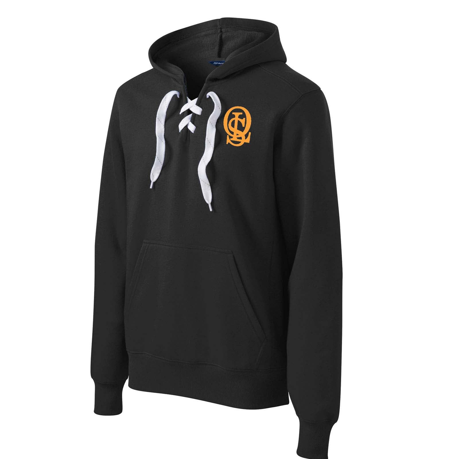 OLS Sport-Tek® Lace Up Pullover Hooded Sweatshirt Embroidery - Mato & Hash