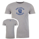 OLS Unisex Blended Custom T-Shirt Chest Print and Back Print - Mato & Hash