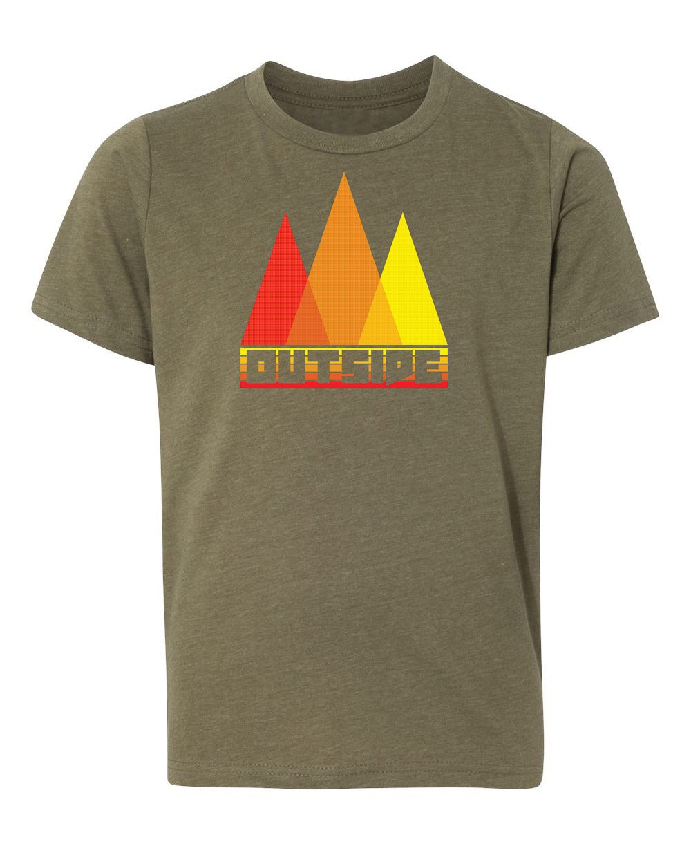 Outside + Mountains Kids T Shirts - Mato & Hash
