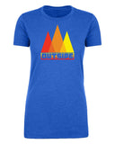 Outside + Mountains Womens T Shirts - Mato & Hash