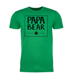 Papa Bear Paw Print Unisex T Shirts - Mato & Hash