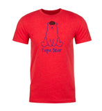 Papa Bear W/ Buffalo Plaid Hat Unisex T Shirts