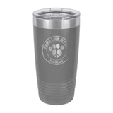 Peace Love & Paws Rescue Custom Engraved Matte Tumbler 20 oz. - Mato & Hash