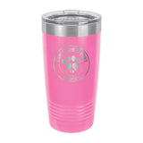 Peace Love & Paws Rescue Custom Engraved Matte Tumbler 20 oz. - Mato & Hash