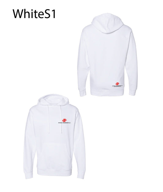 Physical Progression Design WhiteS1 Hoodie - Mato & Hash