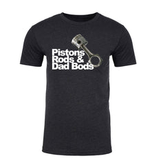 Pistons, Rods & Dad Bods Unisex T Shirts - Mato & Hash