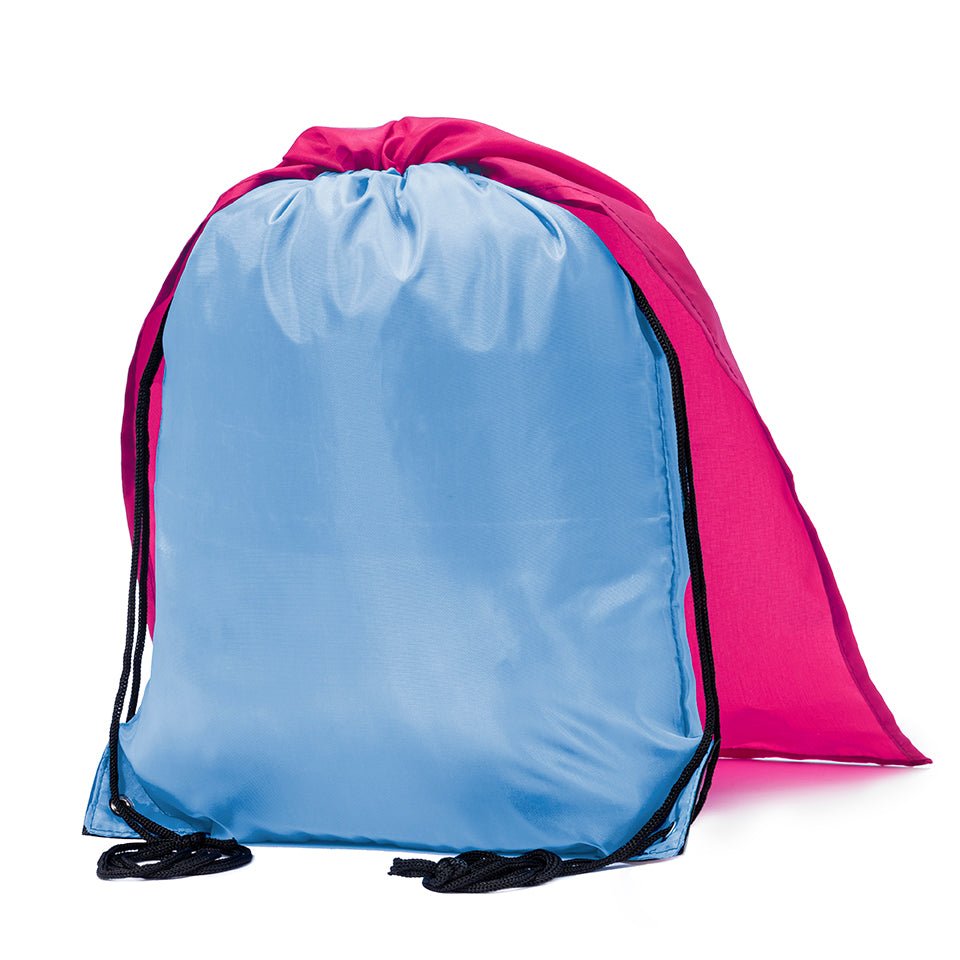 Polyester Drawstring Cape Bag - Full Color DTF Tranfer - Mato & Hash