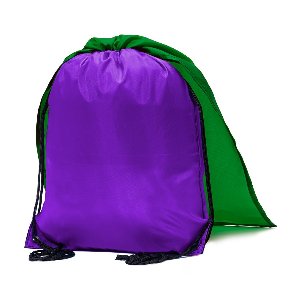 Polyester Drawstring Cape Bag - Full Color DTF Tranfer - Mato & Hash