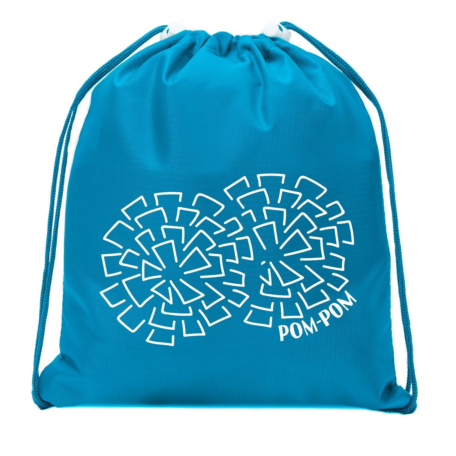 Pom Pom Cheer Mini Polyester Drawstring Bag - Mato & Hash