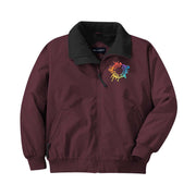 Maroon/True Black