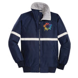 Port Authority® Challenger™ Jacket with Reflective Taping Embroidery - Mato & Hash