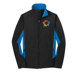 Port Authority® Core Colorblock Soft Shell Jacket Embroidery - Mato & Hash