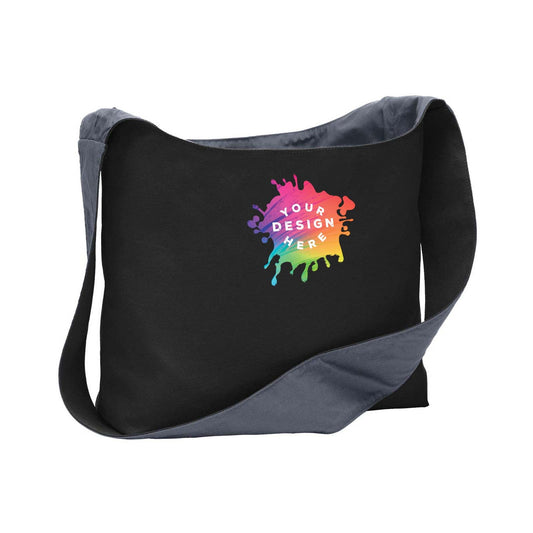 Port Authority® Cotton Canvas Sling Bag - Mato & Hash