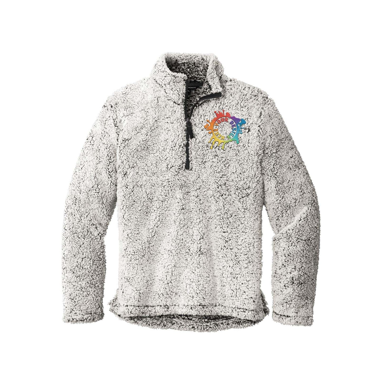 Port Authority® Cozy 1/4-Zip Fleece Jacket Embroidery - Mato & Hash