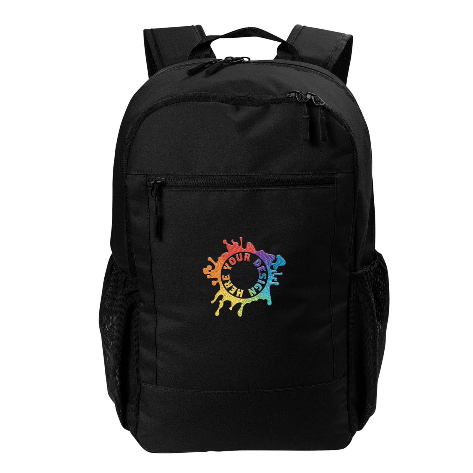 Port Authority® Daily Commute Backpack Embroidery - Mato & Hash
