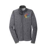 Port Authority® Digi Stripe Fleece Jacket Embroidery