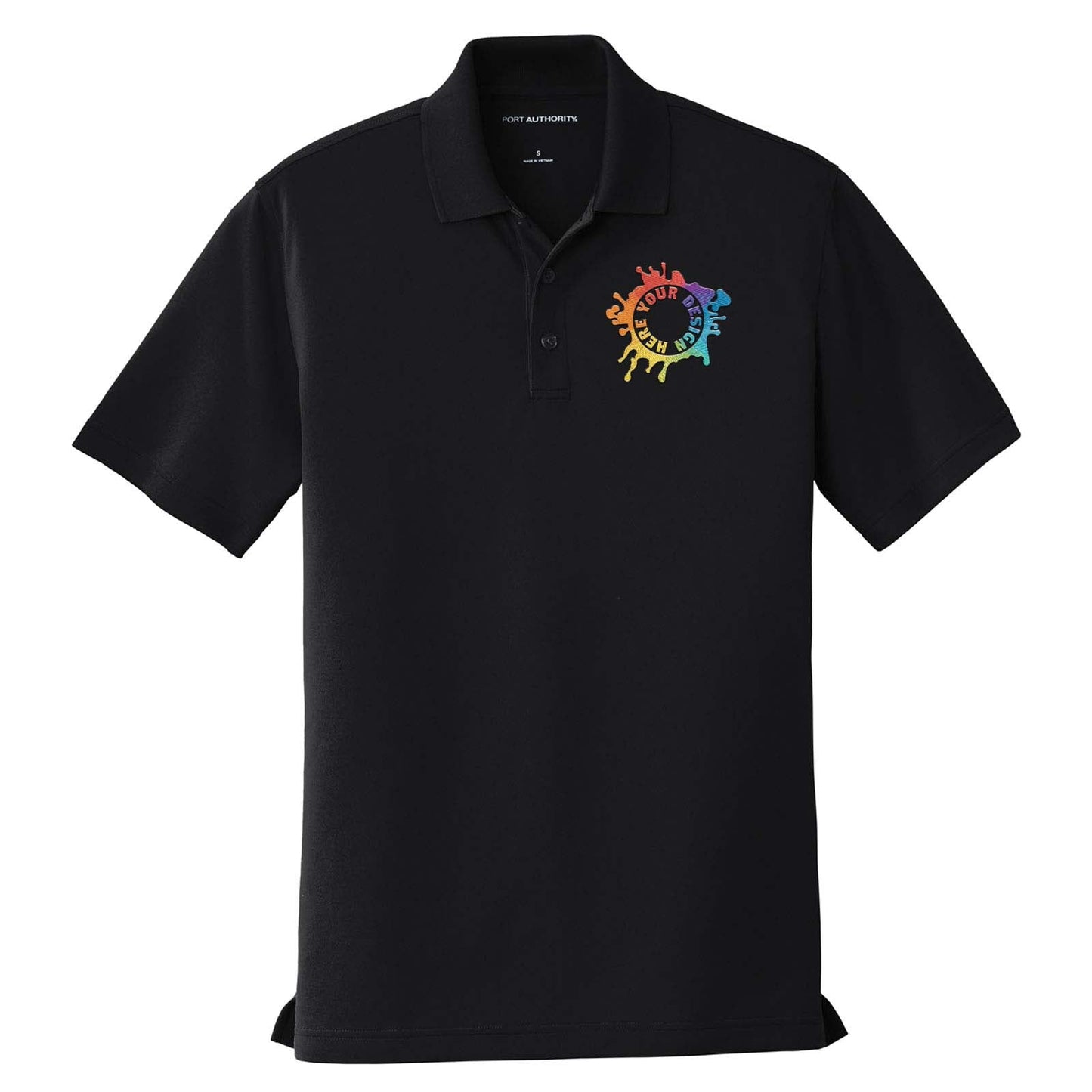 Port Authority® Dry Zone® UV Micro-Mesh Polo Embroidery - Mato & Hash
