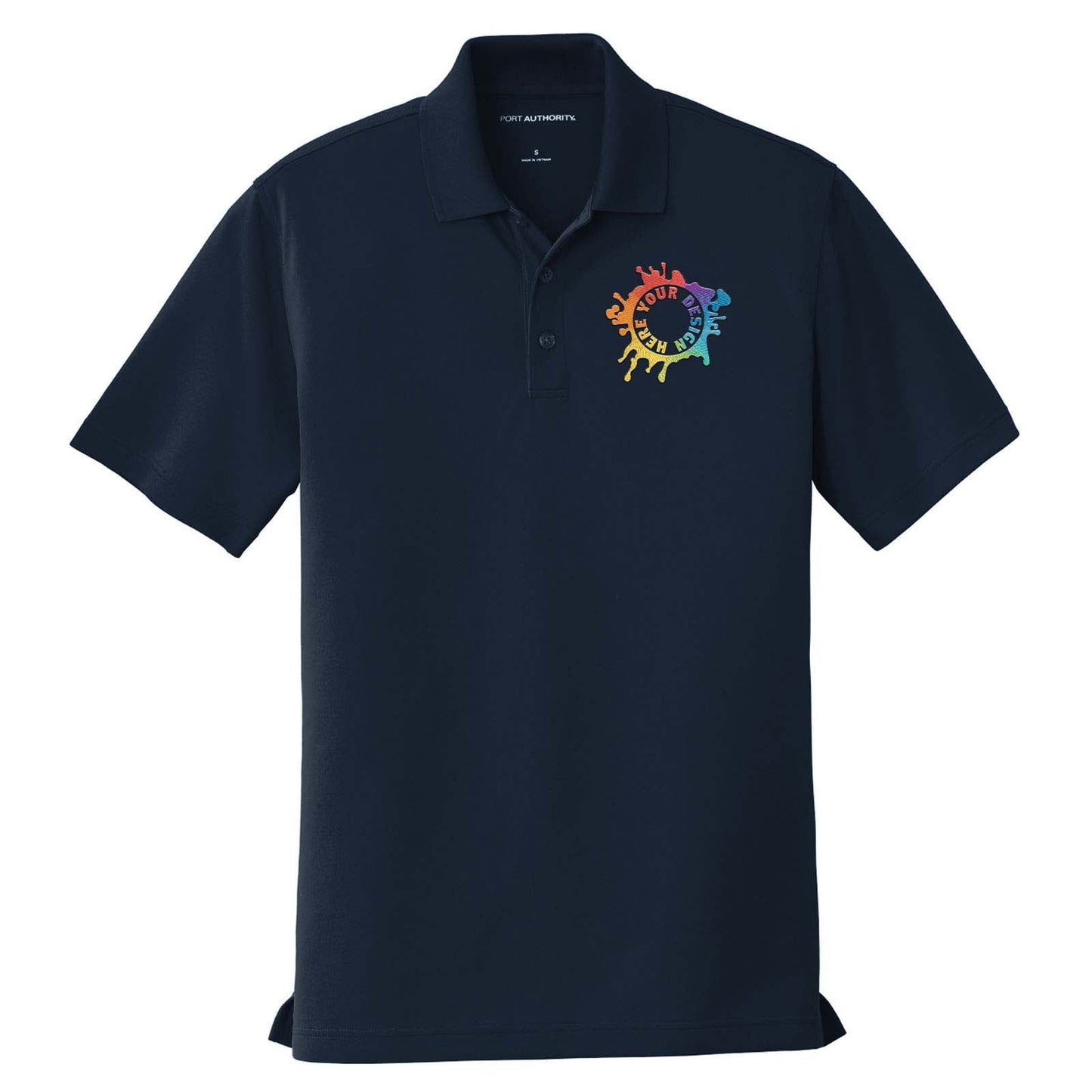 Port Authority® Dry Zone® UV Micro-Mesh Polo Embroidery - Mato & Hash