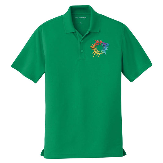 Port Authority® Dry Zone® UV Micro-Mesh Polo Embroidery - Mato & Hash