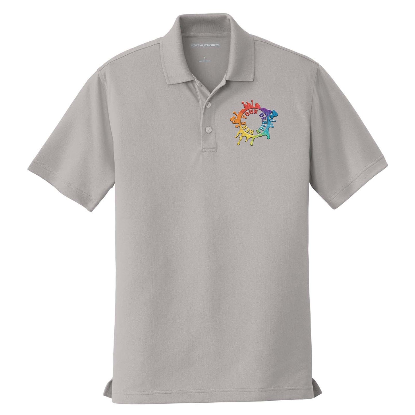 Port Authority® Dry Zone® UV Micro-Mesh Polo Embroidery - Mato & Hash