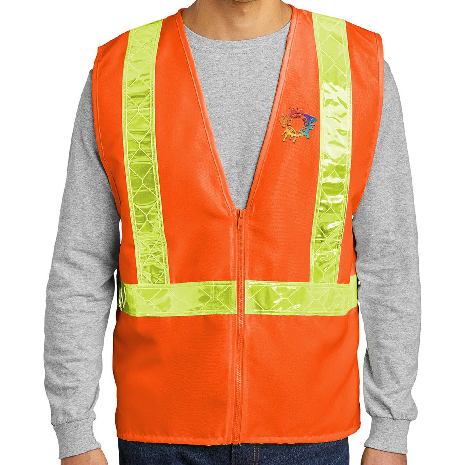 Port Authority® Enhanced Visibility Vest Embroidery - Mato & Hash