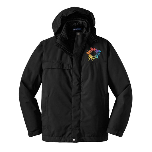 Port Authority® Herringbone 3-in-1 Parka Embroidery - Mato & Hash