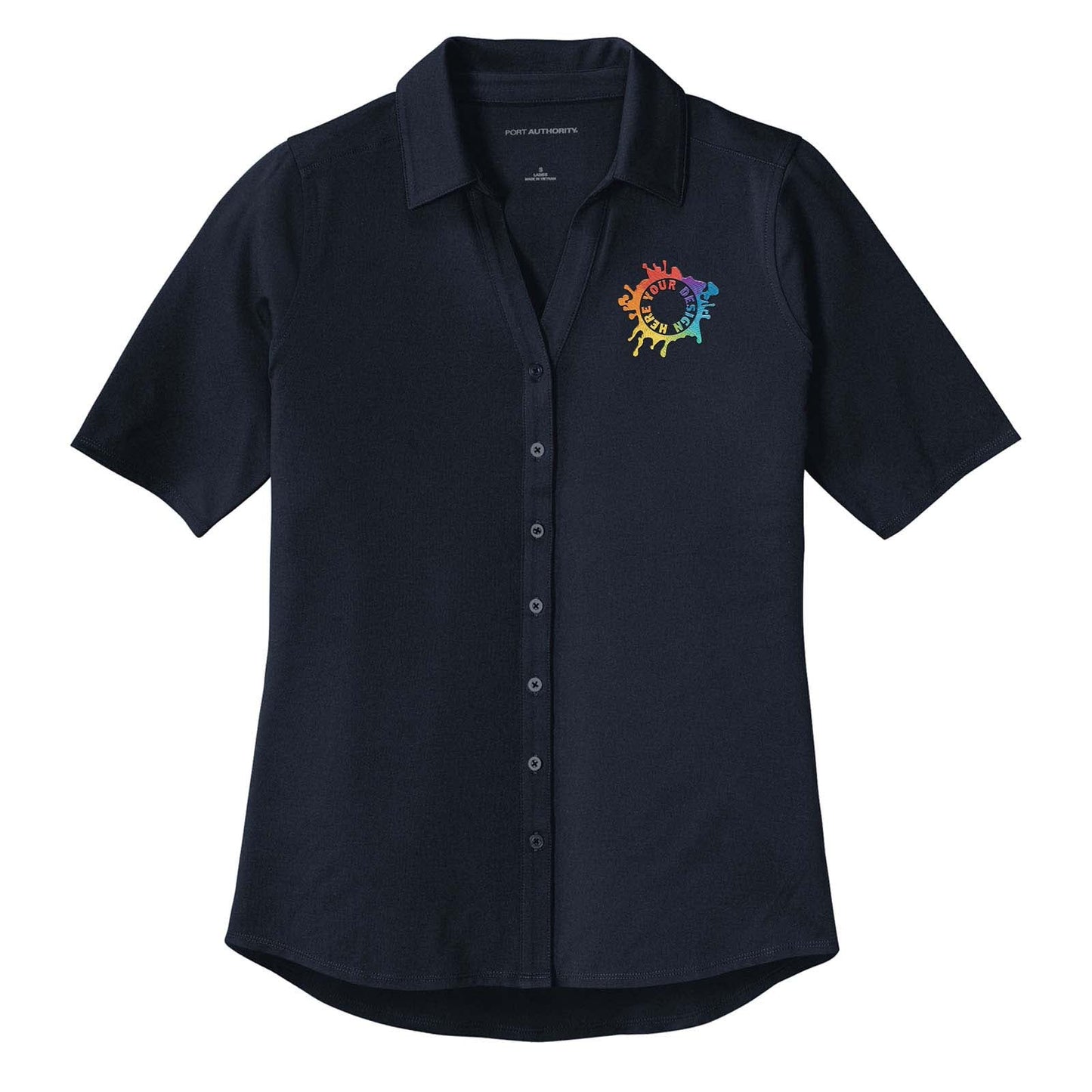 Port Authority® Ladies City Stretch Top Embroidery - Mato & Hash