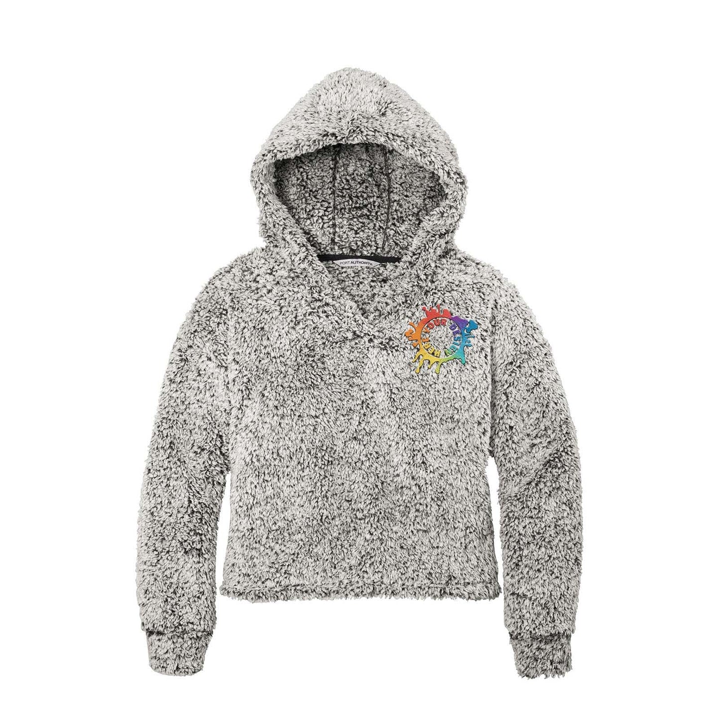 Port Authority® Ladies Cozy Fleece Hoodie Embroidery - Mato & Hash