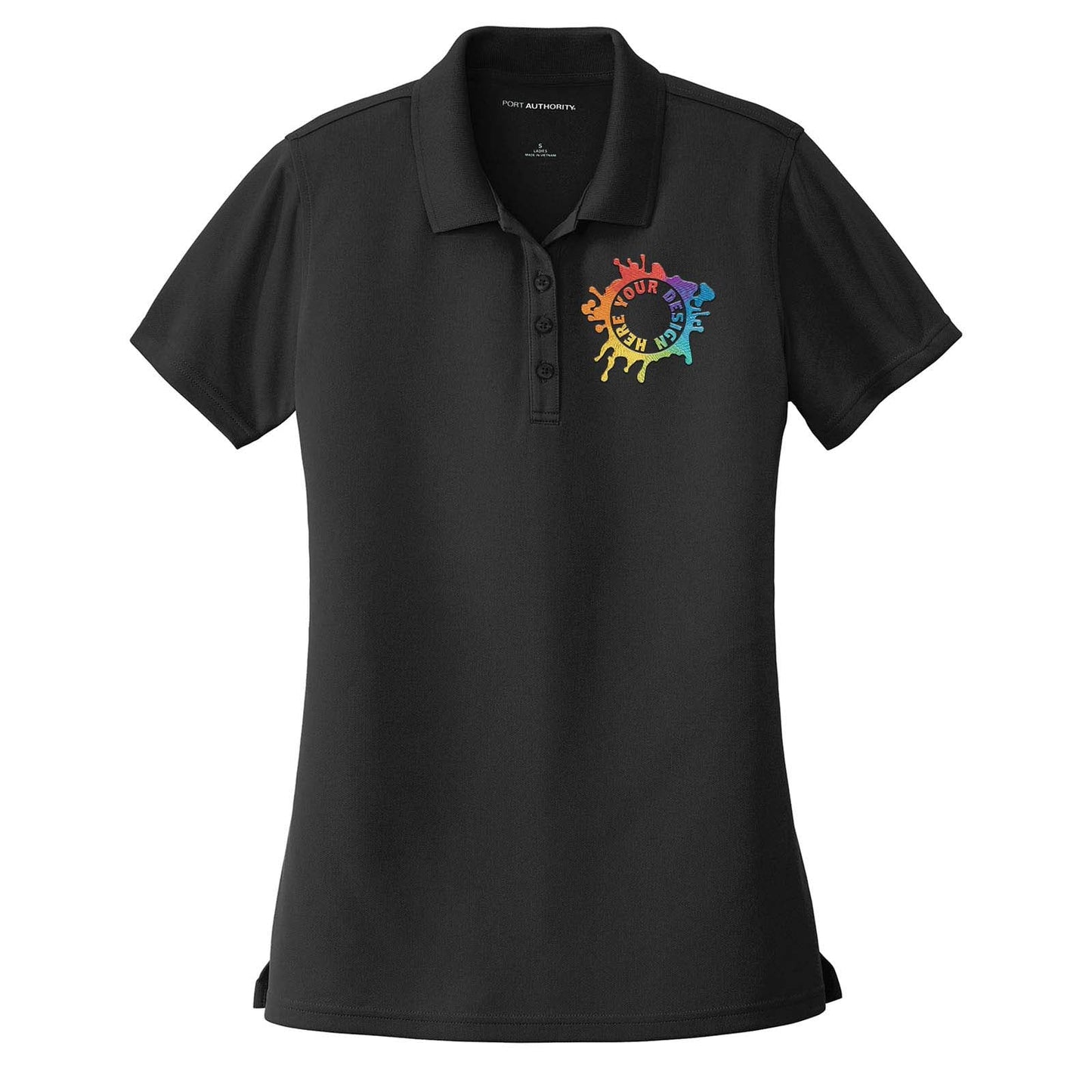 Port Authority® Ladies Dry Zone® UV Micro-Mesh Polo Embroidery - Mato & Hash