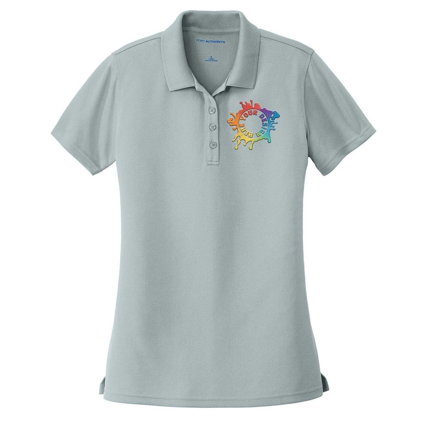Port Authority® Ladies Dry Zone® UV Micro-Mesh Polo Embroidery - Mato & Hash
