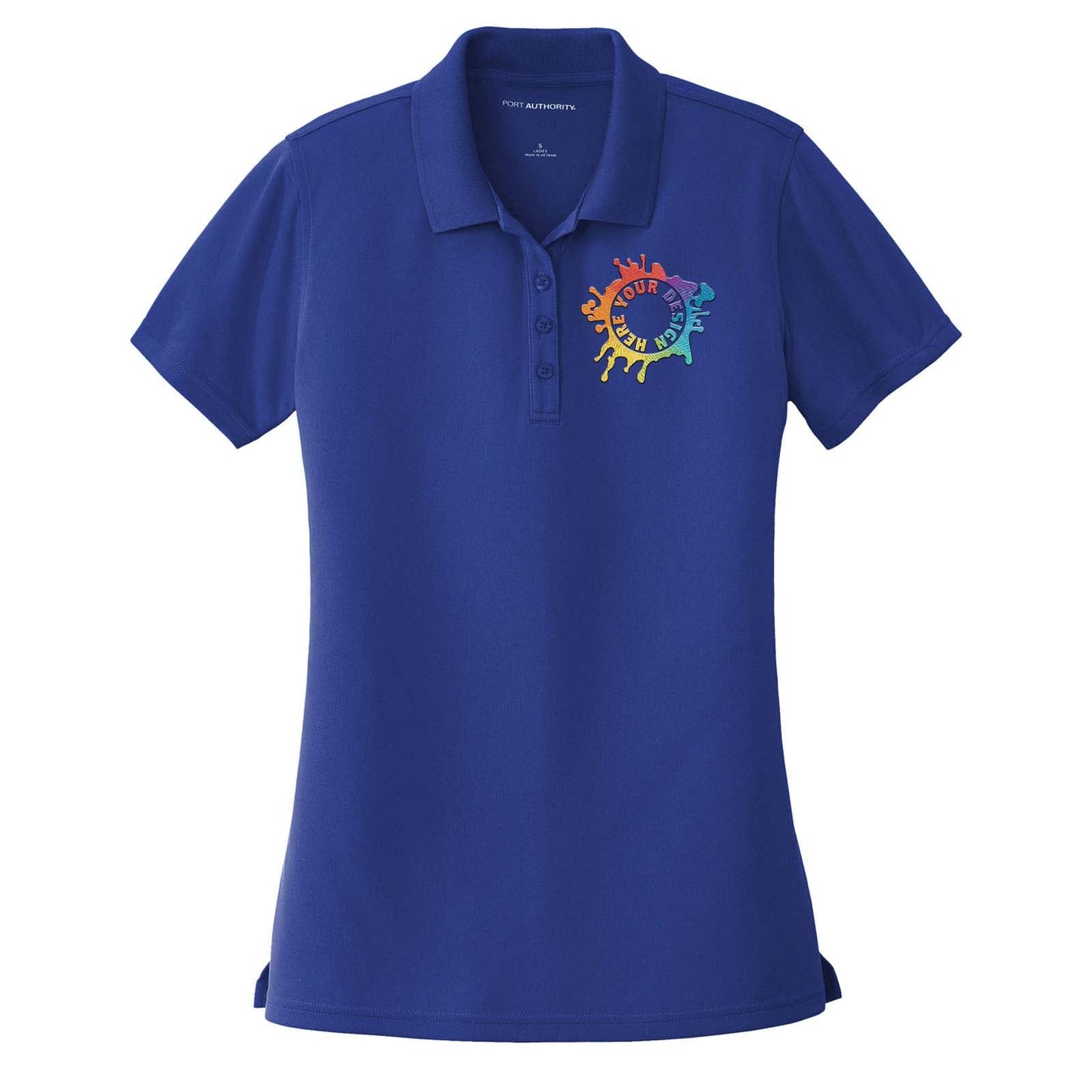 Port Authority® Ladies Dry Zone® UV Micro-Mesh Polo Embroidery - Mato & Hash