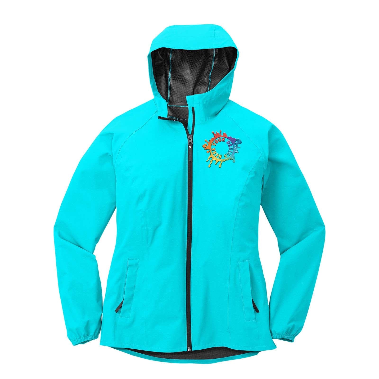 Port Authority ® Ladies Essential Rain Jacket Embroidery - Mato & Hash