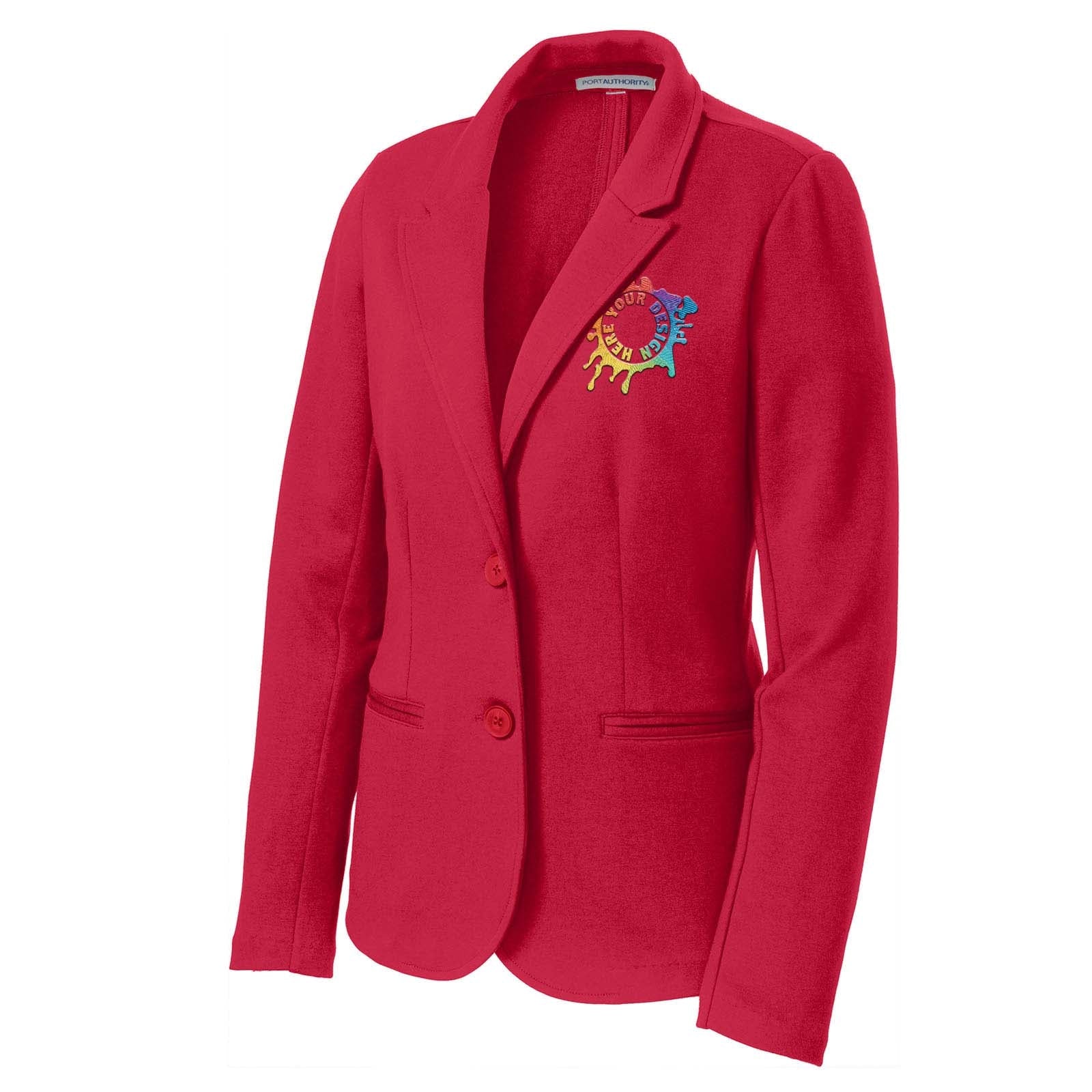 Port Authority® Ladies Knit Blazer Embroidery - Mato & Hash