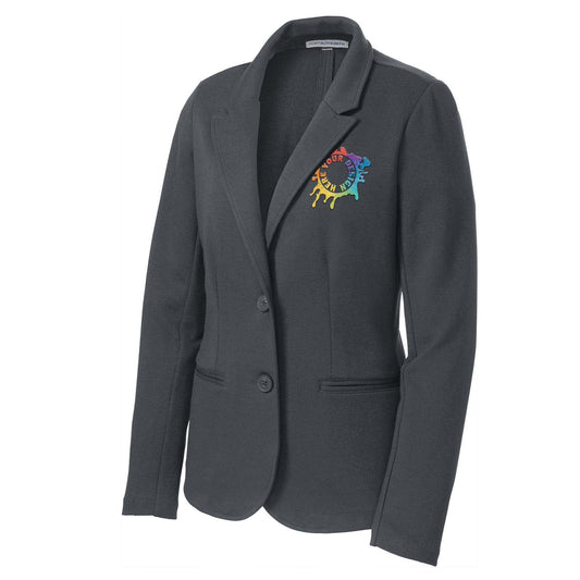 Port Authority® Ladies Knit Blazer Embroidery - Mato & Hash