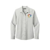 Port Authority ® Ladies Long Sleeve Performance Staff Shirt Embroidery - Mato & Hash