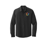 Port Authority ® Long Sleeve Performance Staff Shirt Embroidery