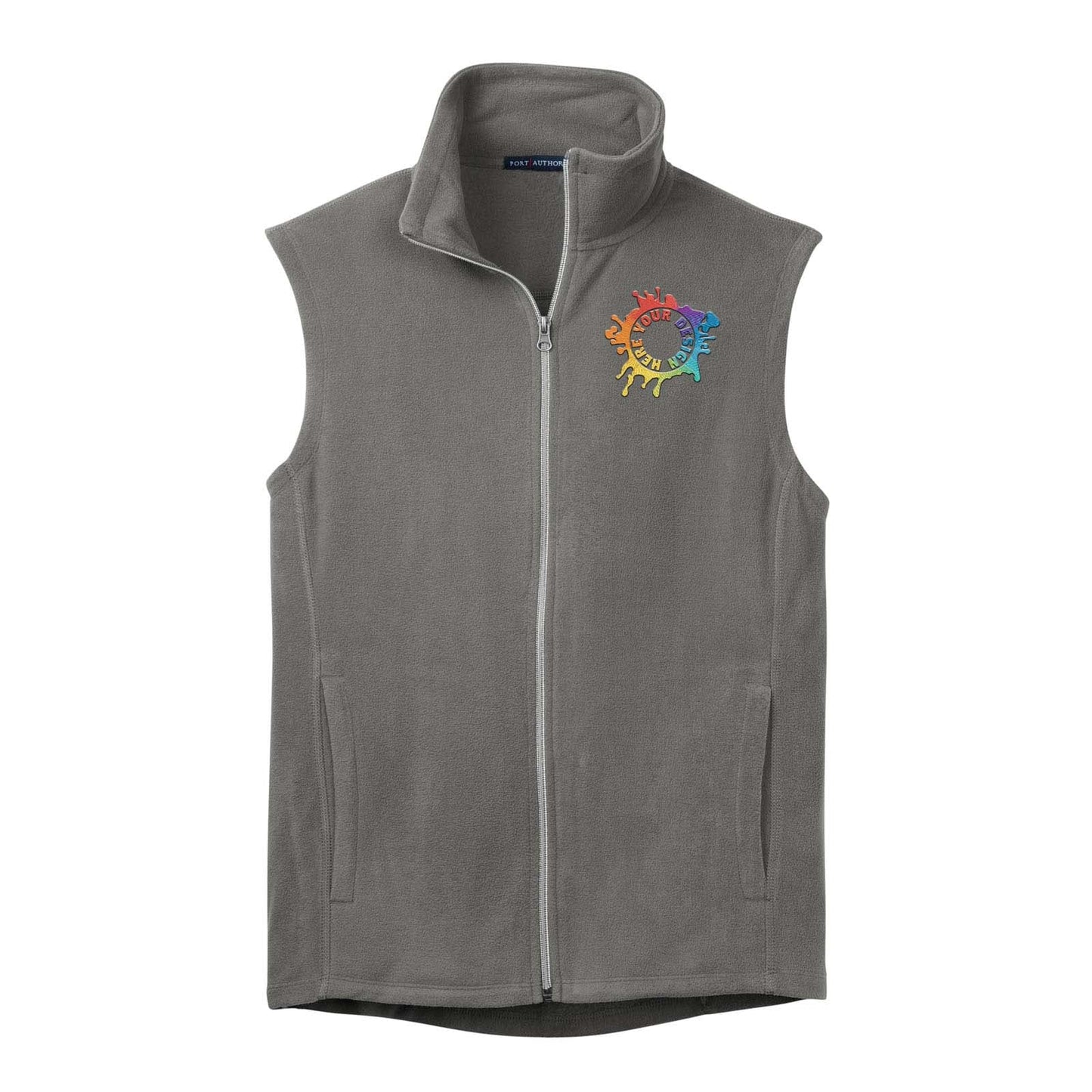 Port Authority® Microfleece Vest Embroidery - Mato & Hash