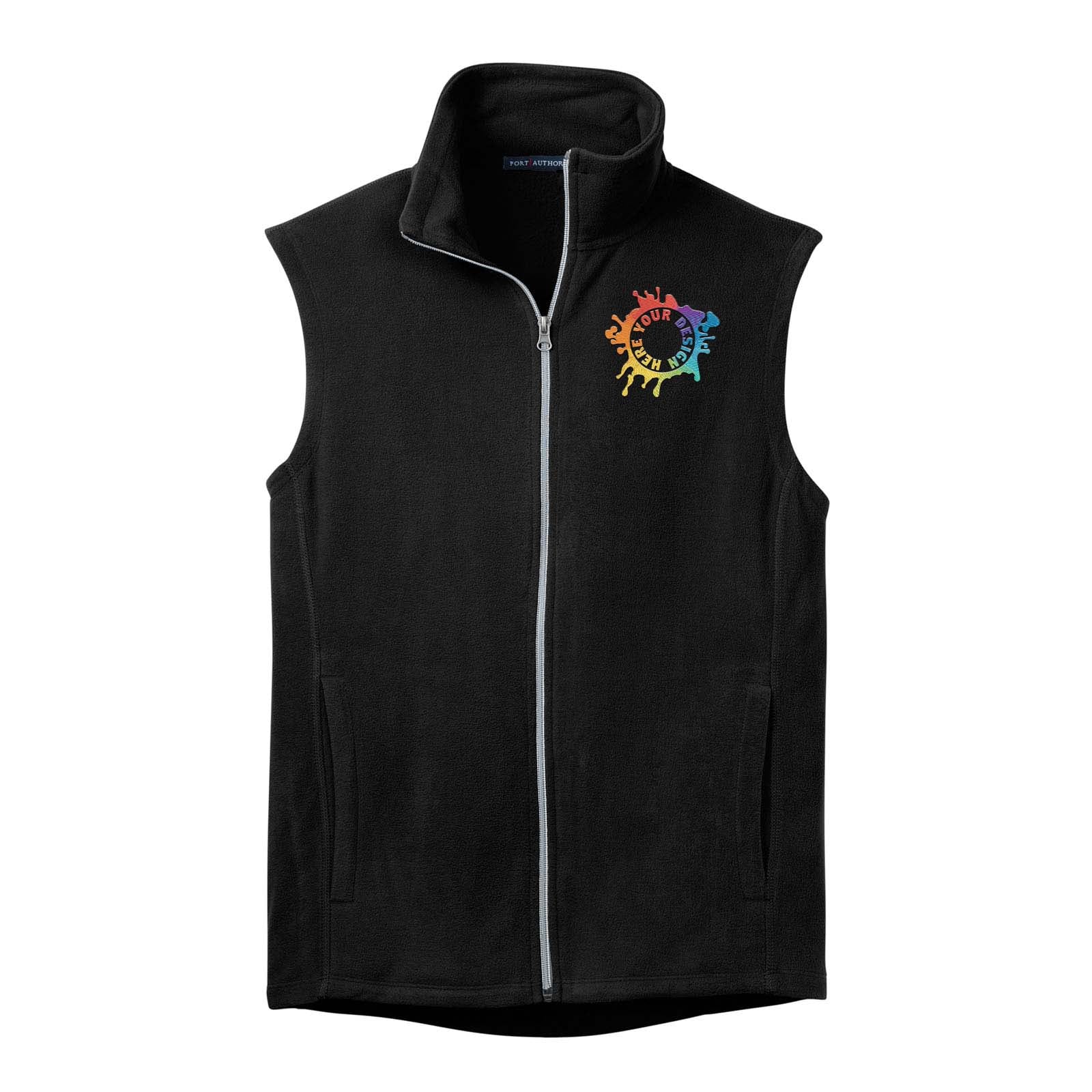 Port Authority® Microfleece Vest Embroidery - Mato & Hash