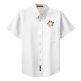 Port Authority® Short Sleeve Easy Care Shirt Embroidery - Mato & Hash