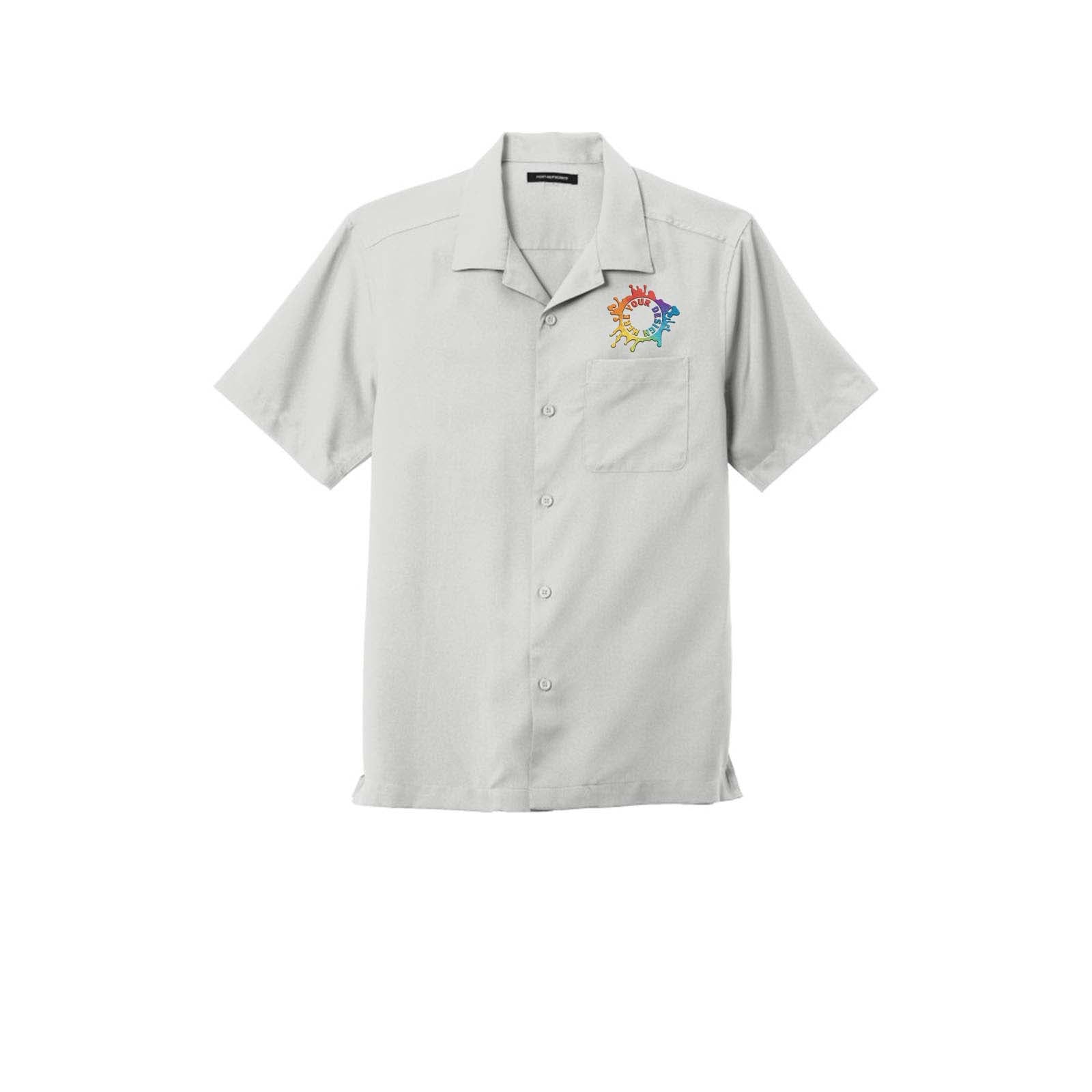 Port Authority ® Short Sleeve Performance Staff Shirt Embroidery - Mato & Hash