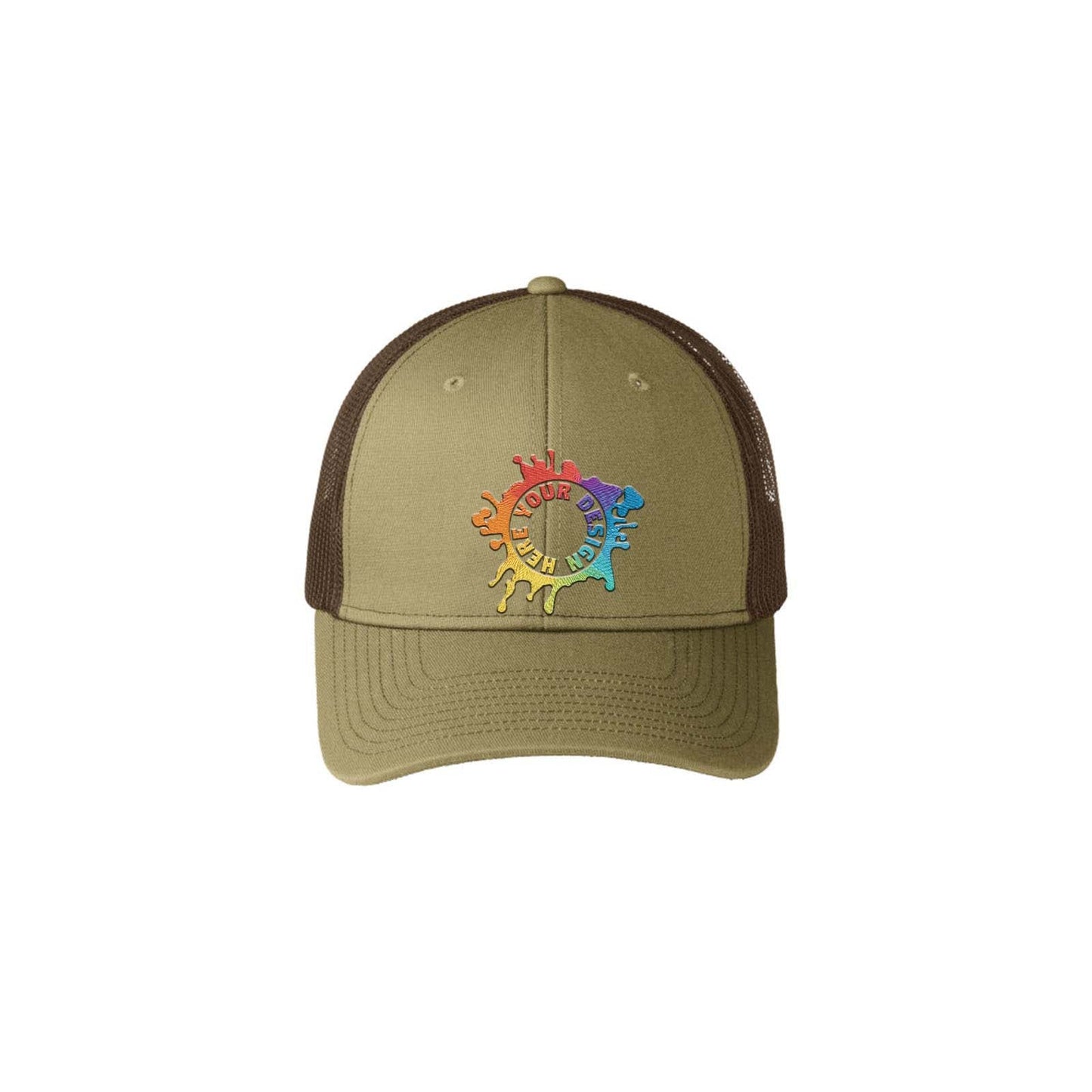 Port Authority® Snapback Trucker Cap Embroidery - Mato & Hash