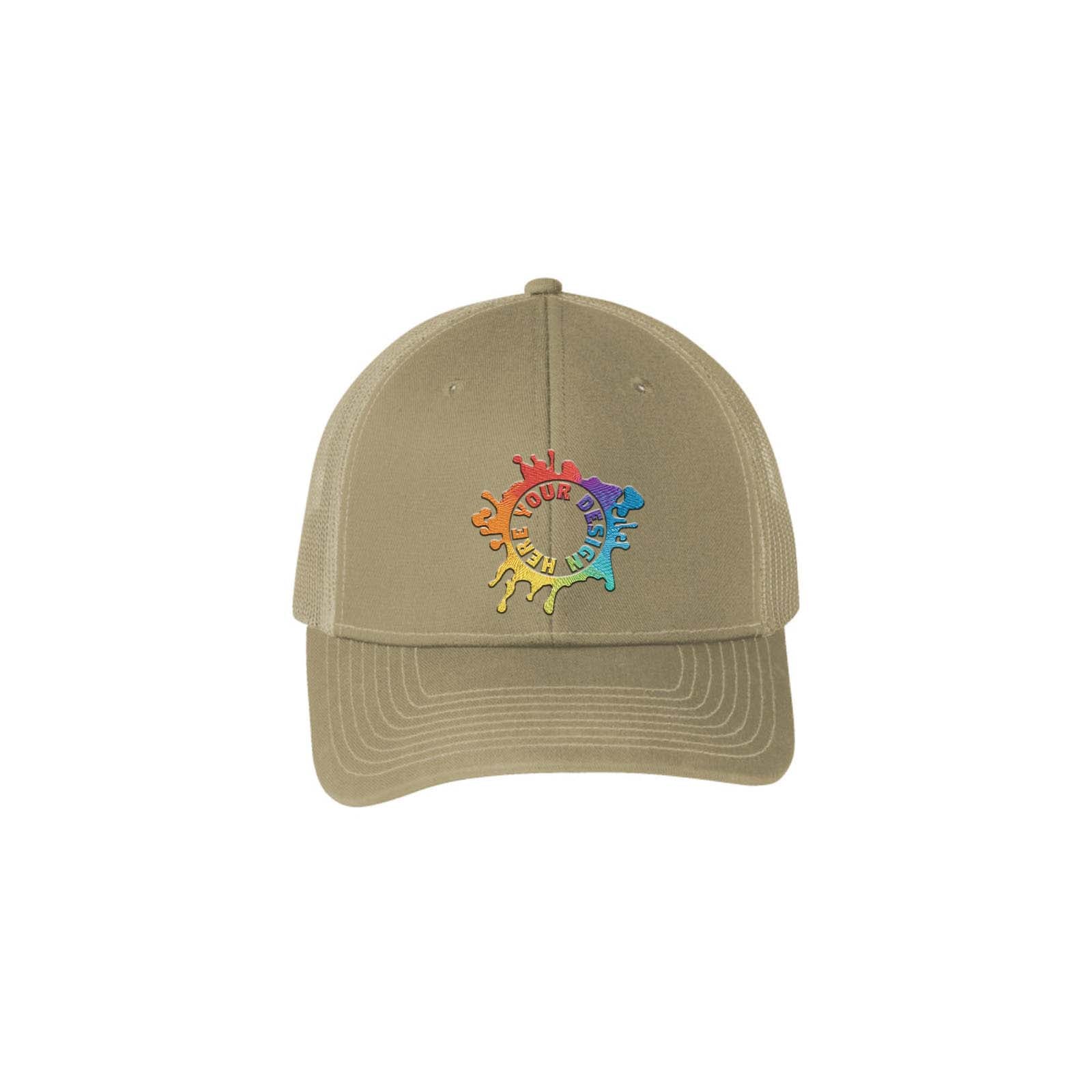 Port Authority® Snapback Trucker Cap Embroidery - Mato & Hash