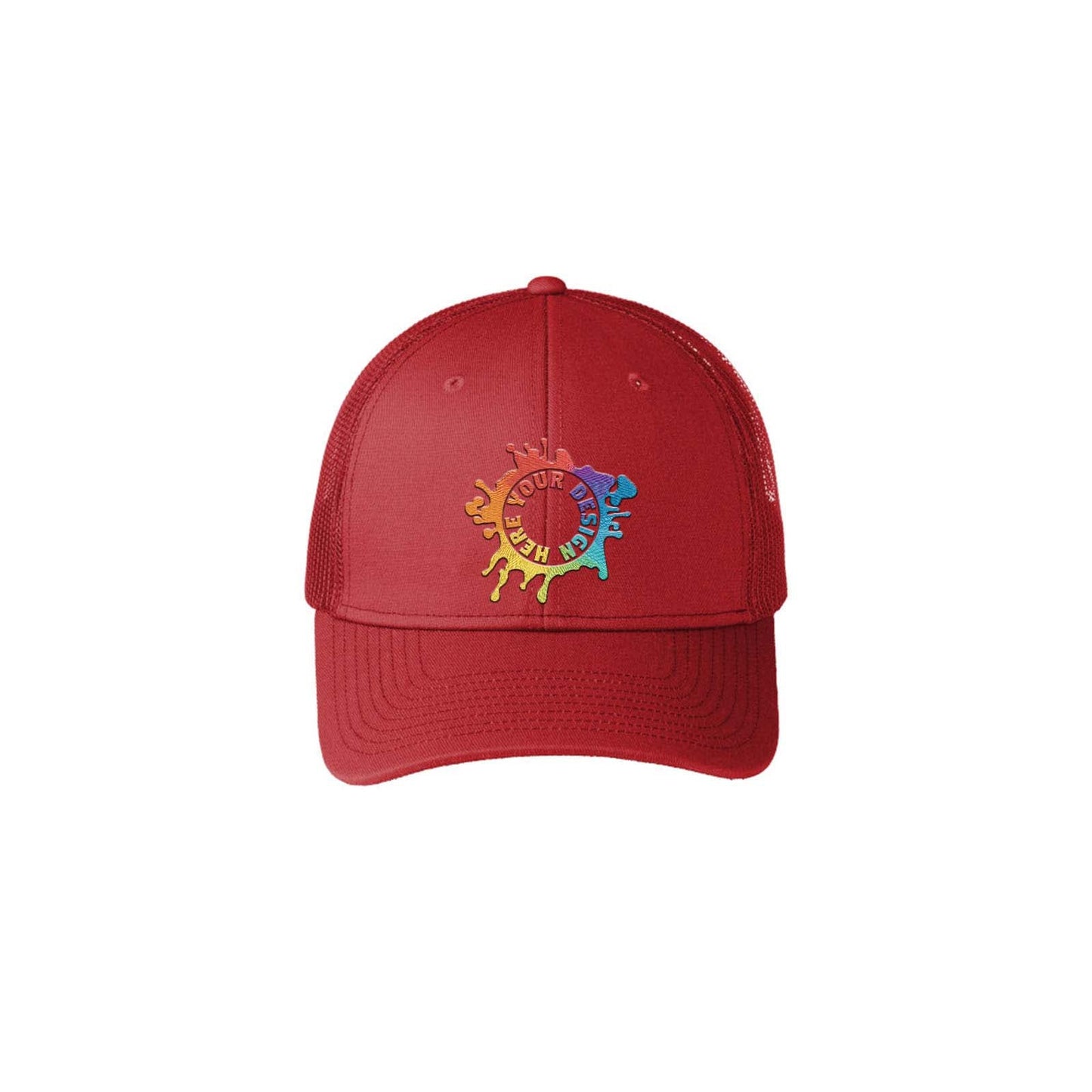 Port Authority® Snapback Trucker Cap Embroidery - Mato & Hash