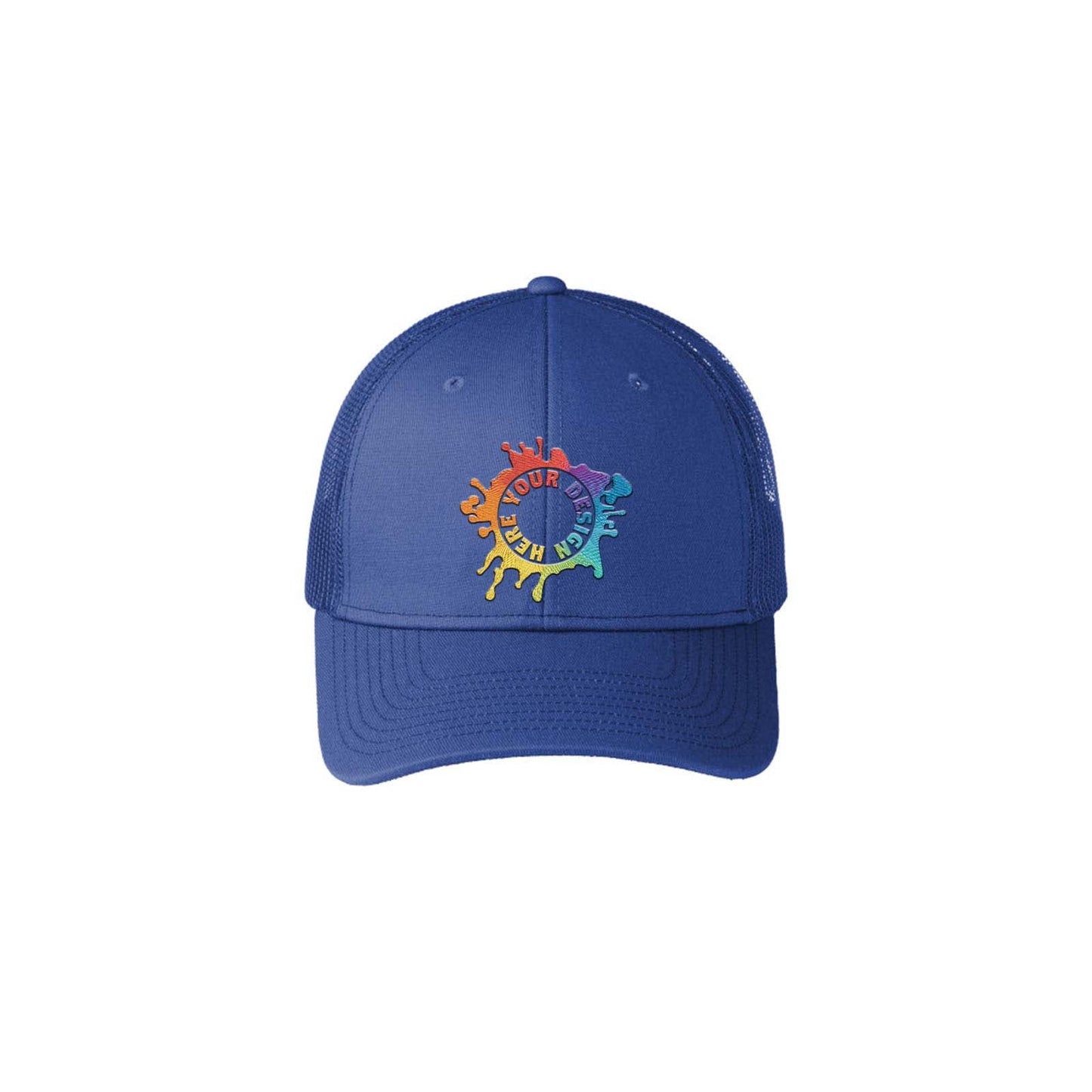 Port Authority® Snapback Trucker Cap Embroidery - Mato & Hash