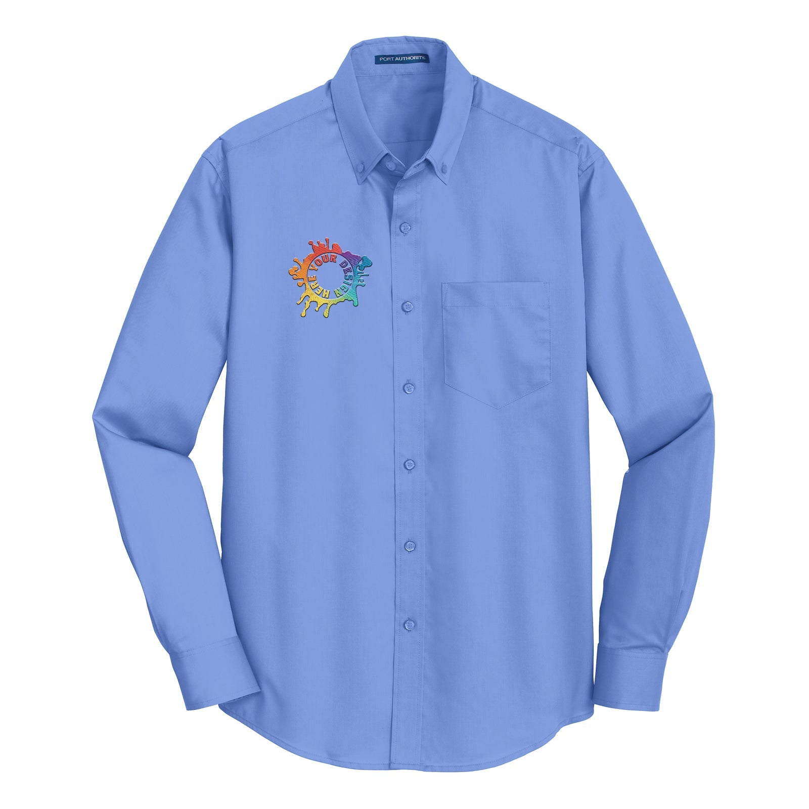 Port Authority SuperPro Twill Shirt Embroidery - Mato & Hash