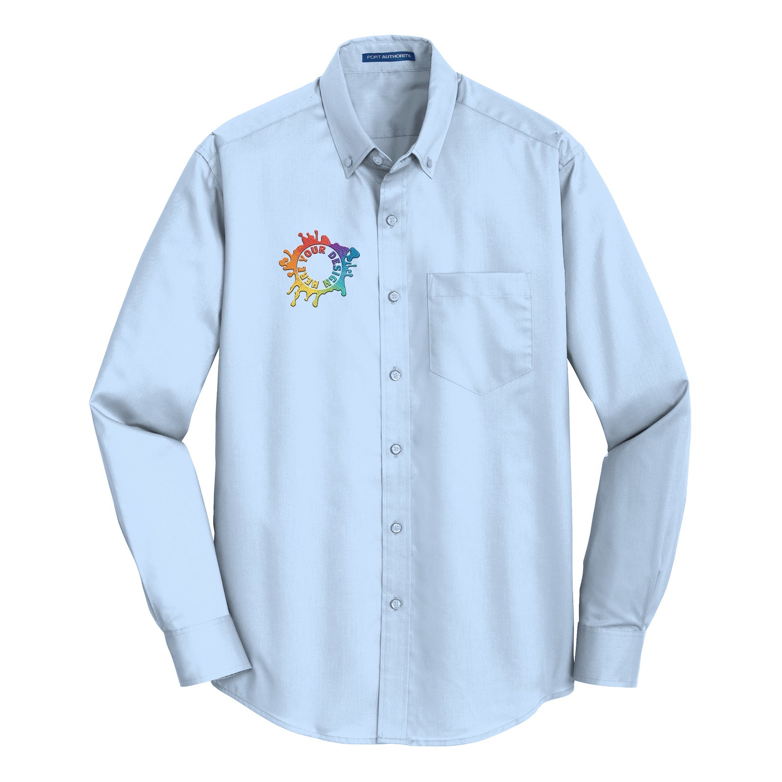 Port Authority SuperPro Twill Shirt Embroidery - Mato & Hash