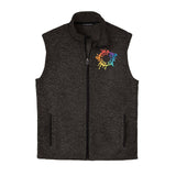 Port Authority ® Sweater Fleece Vest Embroidery