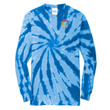 Port & Company 100% Cotton Unisex Tie-Dye Long Sleeve T-Shirt Embroidery - Mato & Hash