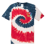 Port & Company 100% Cotton Unisex Tie-Dye T-Shirt Embroidery - Mato & Hash