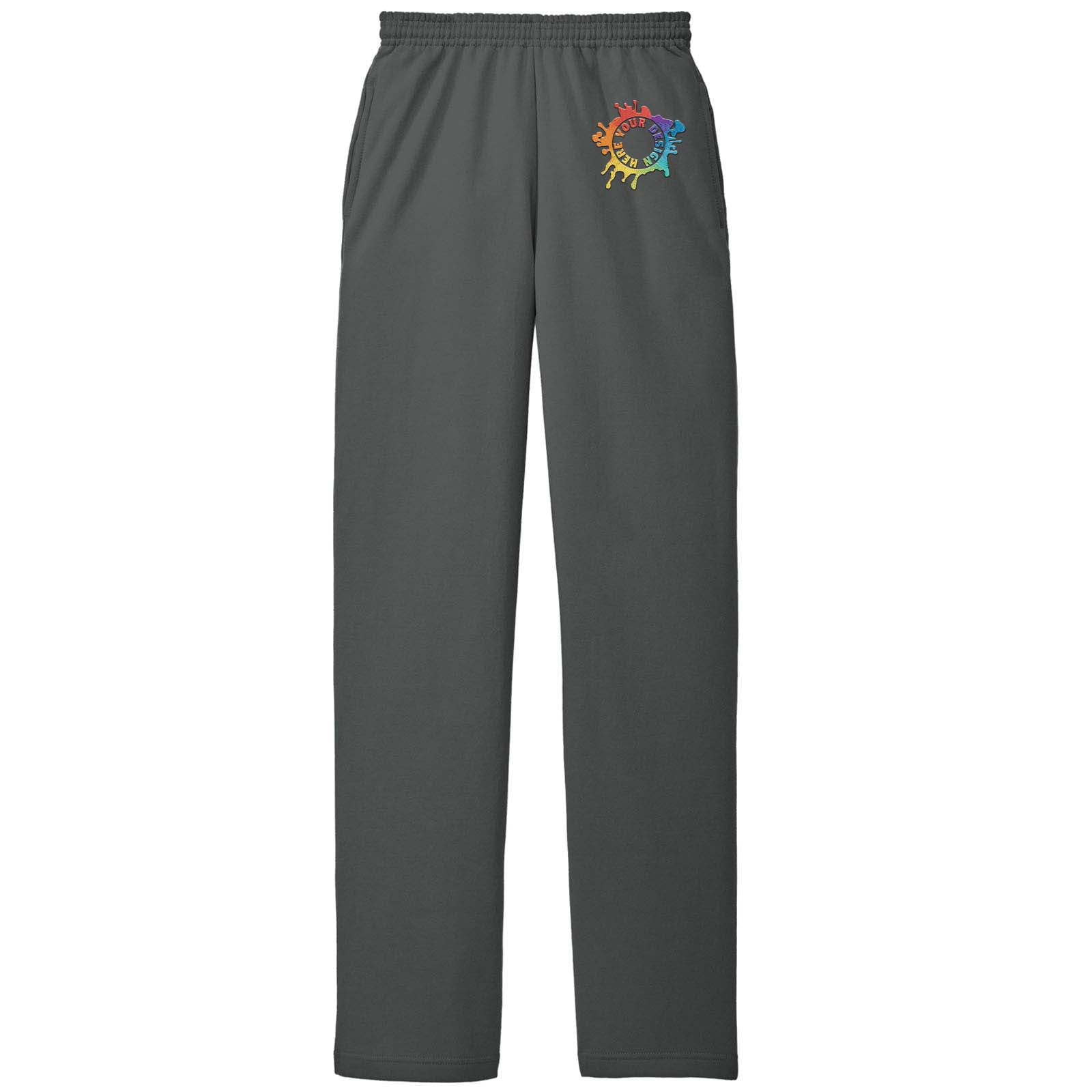 Port & Company® Core Fleece Sweatpant with Pockets Embroidery - Mato & Hash